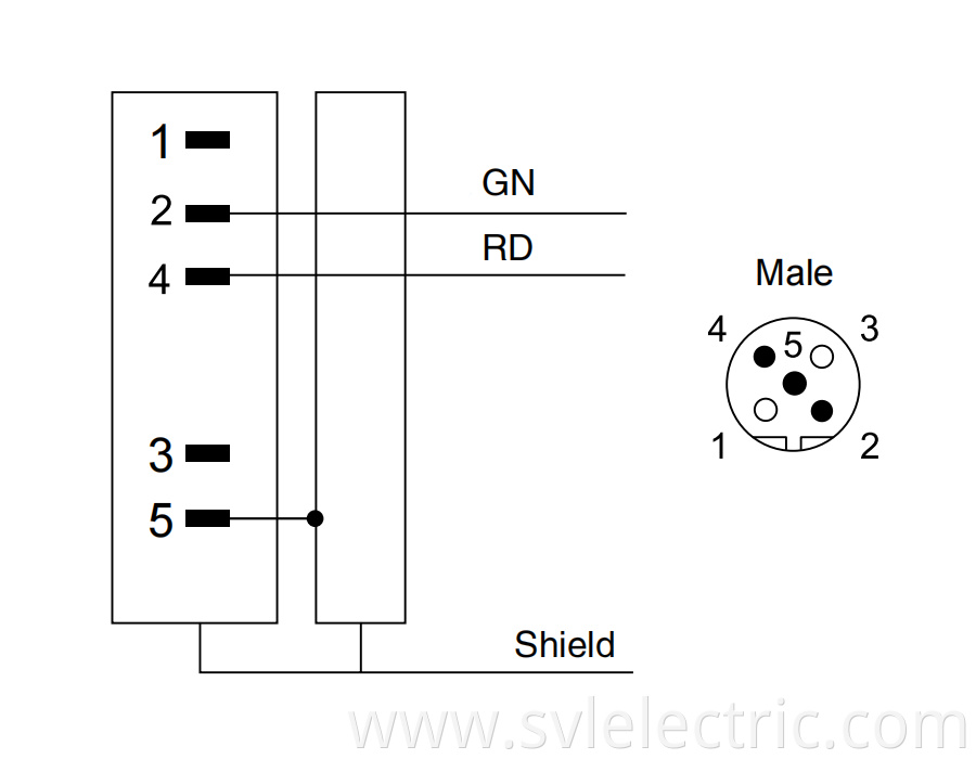 M12 connection cable